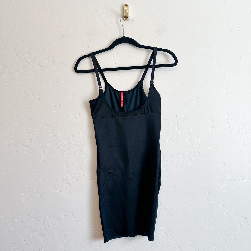 SPANX | SmartGrip Open Bust Firm Control Full Shapewear Slip Black | Small